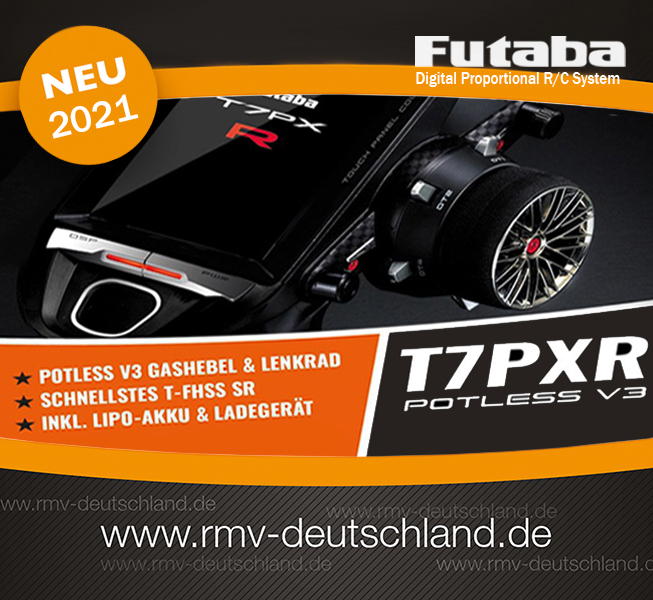 Pr Zision Trifft Auf Perfektion Futaba T Pxr Potless