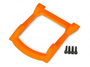 Traxxas Dach-Schutzplatte orange mit Schrauben Rustler 4x4 TRX6728T