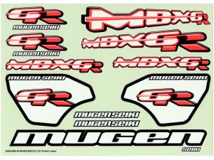 Mugen Dekorbogen MBX-6R