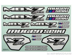 Mugen Dekorbogen MBX-7 ECO