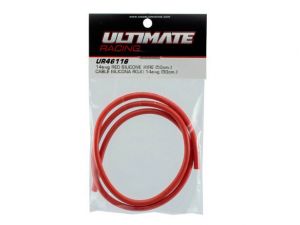 UR46116 Ultimate RC 14 AWG Silikon Kabel rot 50cm