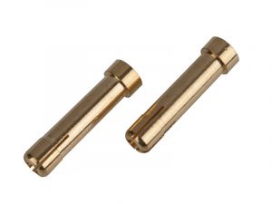 UR46111 Ultimate RC Gold Stecker Adapter 4mm - 5mm Female (2) Banana Connector