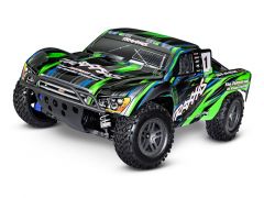 Traxxas TRX68154-4 Slash 4WD Brushless BL-2S RTR 1:10 Short Course Race Truck grün ohne Akku/Lader