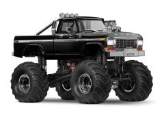 TRX98044-1-BLK Traxxas TRX-4MT Ford F-150 Monster Truck 1:18 RTR 4WD schwarz Brushed mit Akku/Lader