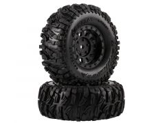 Louise RC Crawler "CR-Mallet" für TRX-4M Komplettrad 1.0 schwarz # Super Soft