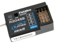 P-R304SB-BULK Futaba R304SB Empfänger "Bulk-Version" 2,4GHz T-FHSS Telemetrie 