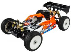 600023 Serpent Cobra Buggy 1:8 4WD SRX8 RTR Nitro Version | Serpent bietet den SRX8 Buggy im Maßstab 1:8 jetzt auch in einer Ready To Race Version an, um dieses tolle Auto für einen breiteren Kundenkreis noch attraktiver zu machen, so dass jetzt auch Hobb