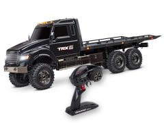 Traxxas TRX-6 Ultimate Truck 6x6 Auflieger Edition schwarz RTR Brushed ohne Akku/Lader TRX88086-4-BLK