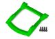 Traxxas Dach-Schutzplatte grün mit Schrauben Rustler 4x4 TRX6728G