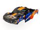 Traxxas Karosserie Slash 2WD VXL orange/blau +  Aufkleber (auch 4x4&VXL) TRX6812T