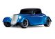 Traxxas 93044-4-BLUE - Factory Five '35 Hot Rod Coupe 1/10 AWD RTR Blue | Produtkansicht vom Traxxas Factory Five '35 Hot Rod Coupe blau 1:10 RTR Brushed LED ohne Akku/Lader