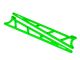 Traxxas Seitenplatten Wheelie bar  Aluminium grün (2) TRX9462G