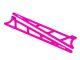 Traxxas Seitenplatten Wheelie bar  Aluminium pink (2) TRX9462P