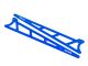 Traxxas Seitenplatten Wheelie bar  Aluminium blau (2) TRX9462X