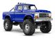 TRX97044-1 Traxxas TRX-4M Ford F-150 High Trail Edition 1:18 RTR 4WD Mini RC Crawler blau Brushed mit Akku/Lader 