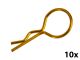 AM103110 | Arrowmax Karosserie Clipse (10) für 1:10 in Gold