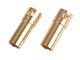 UR46105 Ultimate RC Gold Stecker 3.5mm Female (2) Banana Connector