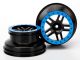 Traxxas SCT 2.2/3.0 Felgen schwarz/blau (2) Slash 2WD hinten, Slash 4x4 v/h TRX5884A