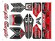 Team Corally Body Decal Sheet-Asuga ASUGA XLR-RED-(1)