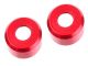 Team Corally HDA Suspension Arm Insert Outer-Spacer 2.5mm-Aluminum-Red-(2)