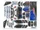 Team Corally Body Decal Sheet-Kagama Blue-(1)