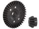 Traxxas CNC Differential Tellerrad 37Z  mit Ritzel 13Z hinten VXL Rustler, Slash TRX6879R