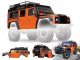 Traxxas Karosserie LR DefenderAdventure-Edition orange/schwarz kpl mit TRX8011A