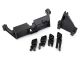 Traxxas Servo-Halter 2-Gang mit  T-Lock Kabelhalter TRX-4&6 TRX8240X