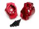 Traxxas Portal-Achsenhalter 6061-T6 Aluminium  hinten rot l&rTRX-4&6 TRX8256R