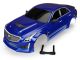 Traxxas Karosserie Cadillac CTS-V blau mit Anbauteile & Aufkleber TRX8391A