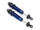 Traxxas GTR Dämpfer Aluminium blau 139mm hinten mit Gewinde TRX8460X