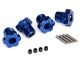 TRX8654 Traxxas Radmitnehmer splined 17mm blau eloxiert 