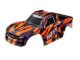 Traxxas Karosserie Hoss 4x4 orange mit Aufkleber & Verriegelung TRX9011A