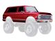 Traxxas Karosserie Chevrolet Blazer 1972 rot  komplett TRX-4 TRX9130-RED