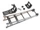 Traxxas Wheelie bar schwarz-chrom montiert  mit Halter TRX9460X