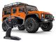 TRX97054-1-ORNG Traxxas TRX-4M Land Rover Defender 1:18 RTR 4WD Mini RC Crawler orange Brushed mit Akku/Lader 