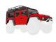 Traxxas Karosserie TRX-4M Defender rot komplett TRX9712-RED