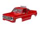 Traxxas Karosserie TRX-4M High Trail Chevy K10 rot komplett TRX9811-RED