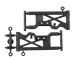 Mugen MSB1 Querlenker hinten L/R (2) B2106