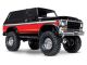 Traxxas TRX-4 Ford Bronco Ranger XLT 4x4 RTR 1:10 Rock Crawler Schwarz/Rot Brushed ohne Akku/Lader