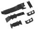 Traxxas Schutzplatten-Set für Chassis, Getriebe,  Servo v/h TRX7037