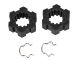 Traxxas Radmitnehmer Sechskant (2) Hex-Clips (2) TRX7756