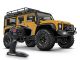 Traxxas TRX97054-1-TAN TRX-4M Land Rover Defender 1:18 RTR 4WD Mini RC Crawler Tan Brushed mit Akku/Lader 