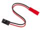 UR46140 Ultimate RC Adapter Kabel 10cm BEC - Futaba Stecker Buchsen 