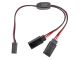 UR46211 Produktansicht vom Ultimate RC Futaba Y-Kabel Y-Block Splitter 15cm 