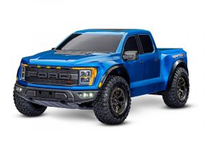 TRX101076-4BLUE Traxxas Ford F-150 Raptor-R 4WD VXL3S RTR 1:10 Short Course Pickup Truck blau Brushless ohne Akku/Lader