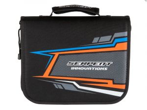 Serpent Model Racing Cars 190545 Produktansicht Serpent Werkzeugtasche V2 in Schwarz-Orange-Blau 