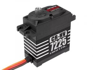 Team Corally Digital Servo - CRHV-7225-MG  High Voltage - Core Motor - Metal Gear – 25 Kg 