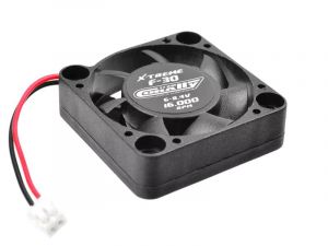 Team Corally ESC High Speed Cooling Fan  30mm - 6v-8,4V - ESC connector - 16000rpm