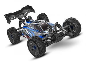 Traxxas Jato 4WD Brushless BL-2S RTR 1:8 Buggy blau ohne Akku/Lader